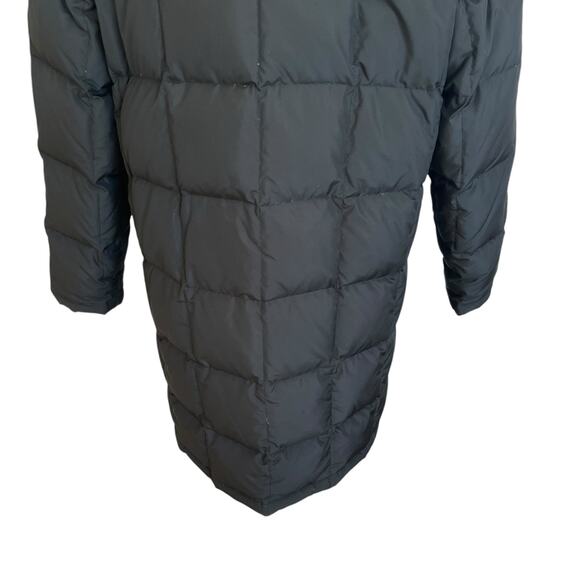 Eddie Bauer Premium Goose Down Coat Women's Size Large Black (No Hood) Puffer - Picture 7 of 11